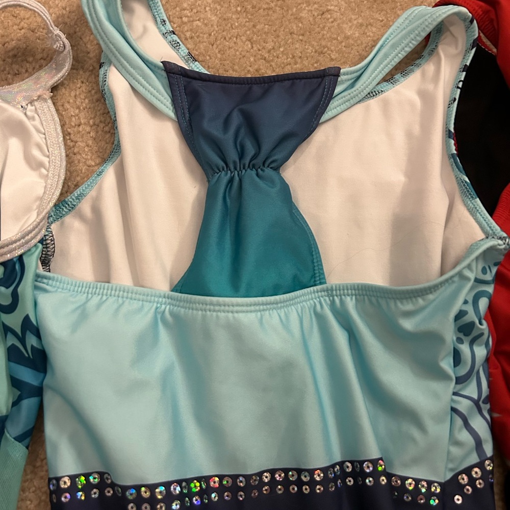3 ozone gymnastics leotards adult small
